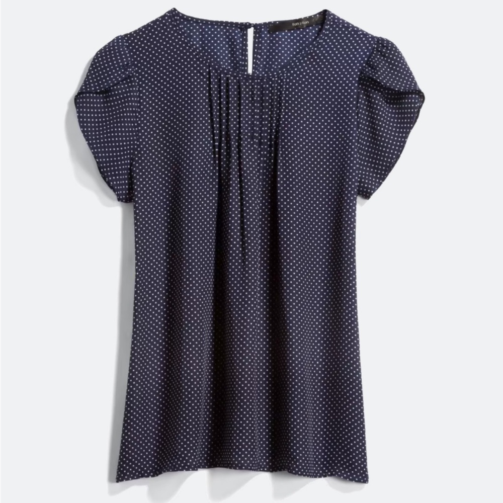 Fun 2 Fun Callum Tulip Sleeve Blouse Size XL